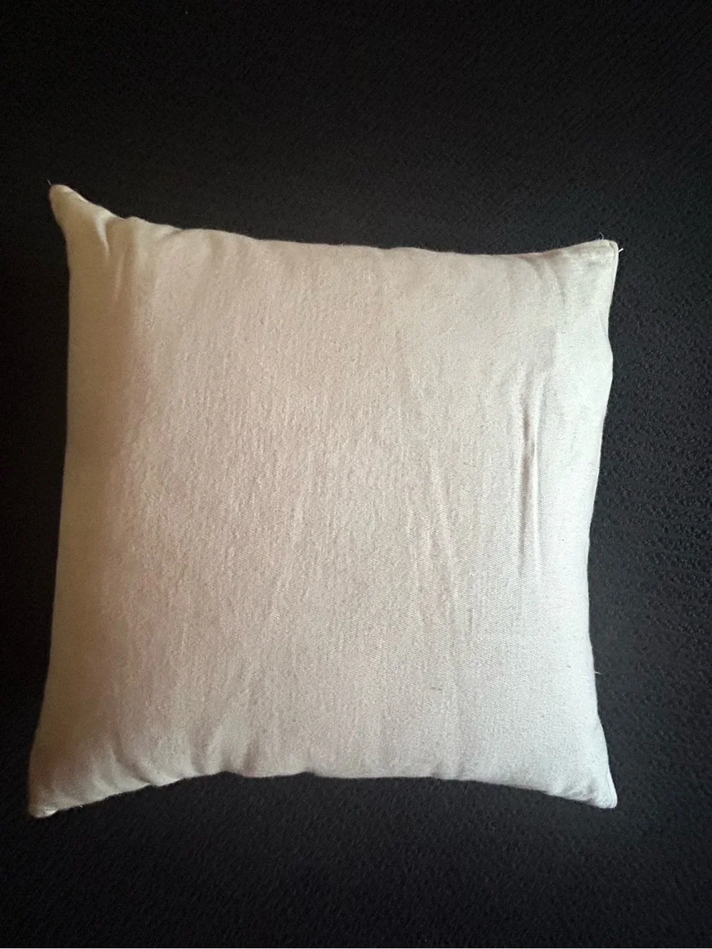 Ralph Lauren Black and White Striped Ribbon Pillow